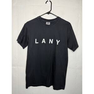 LANY Band T Shirt Size Small Black Cotton Comfort Colors Tee